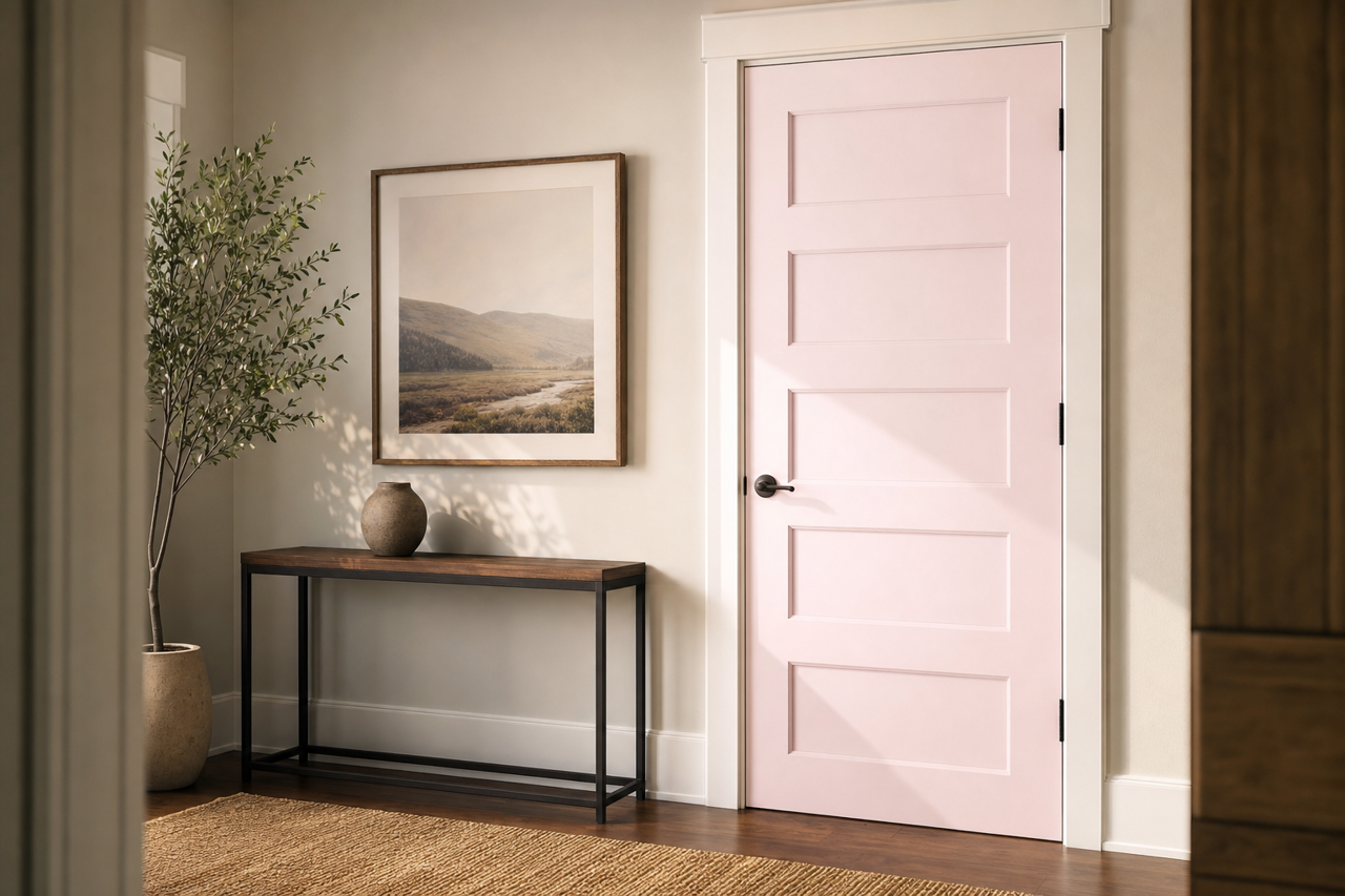 Exaltation by Valspar on interior-doors