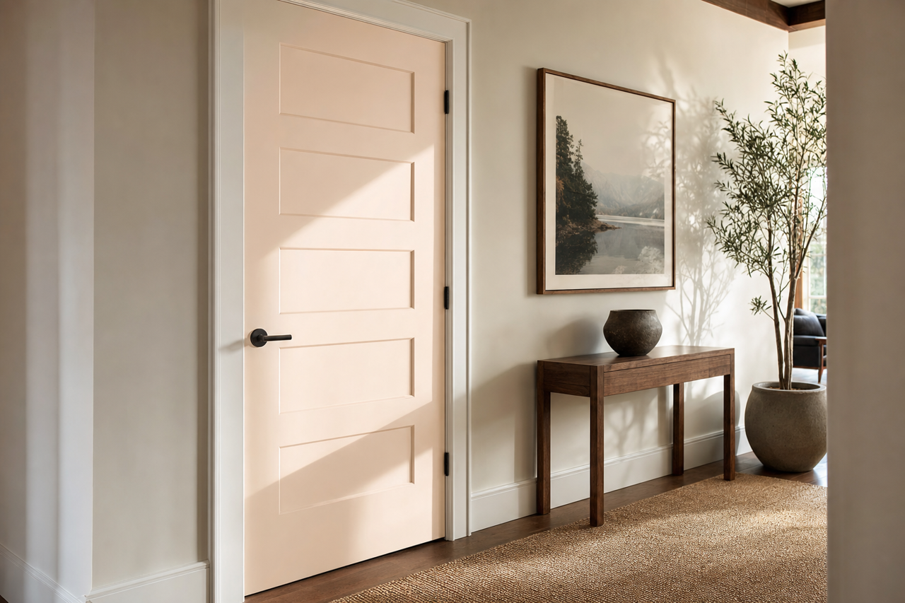 Naiveté by Valspar on interior-doors