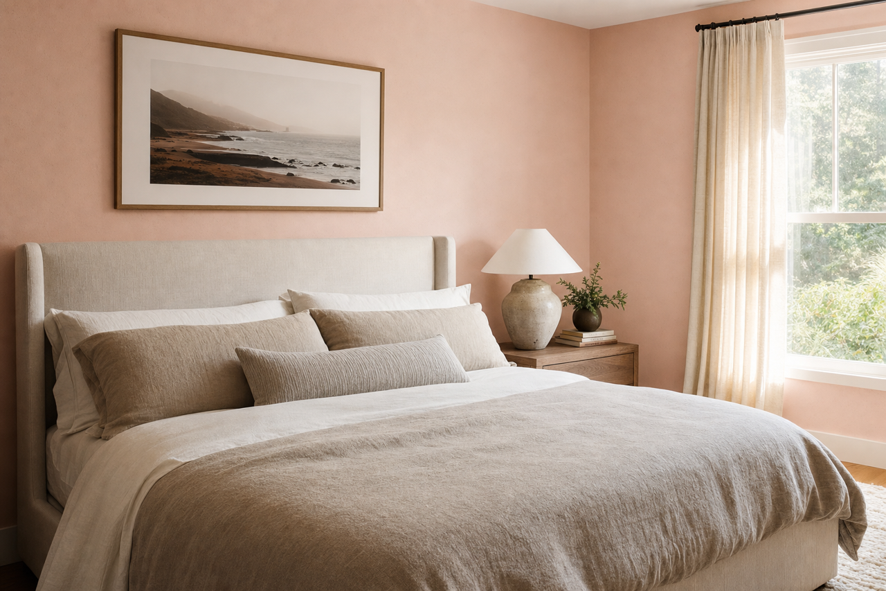 Soft Stone by Valspar on interiors