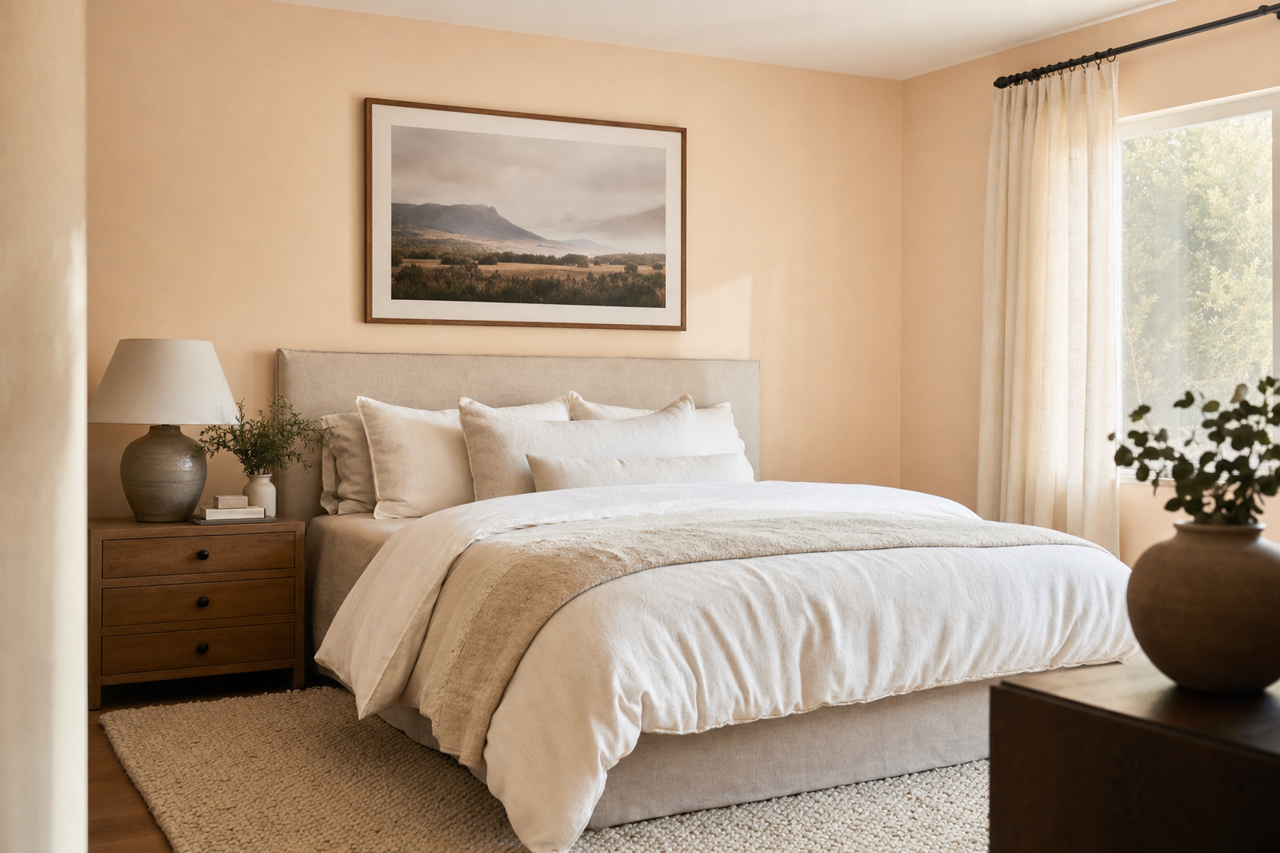 Delicate Bliss by Valspar on interiors