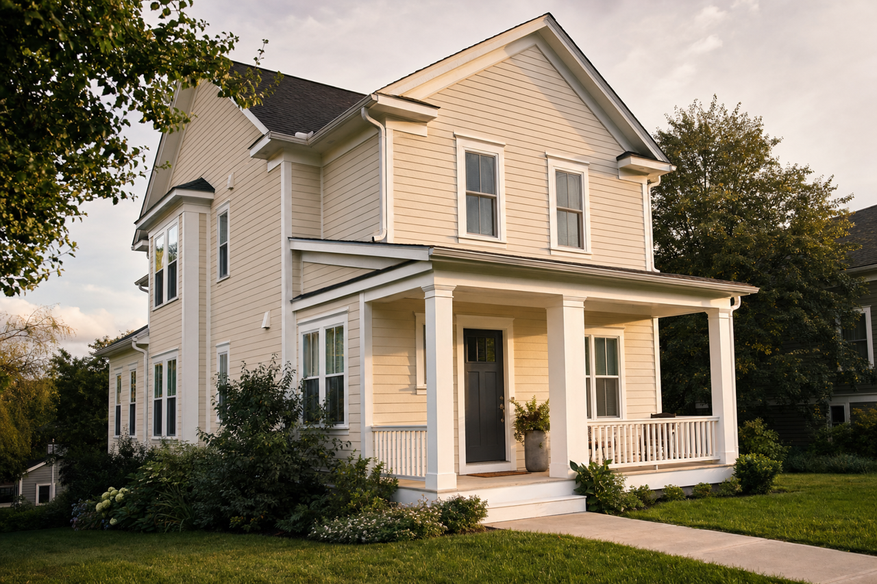 Clay Angel by Valspar on exterior