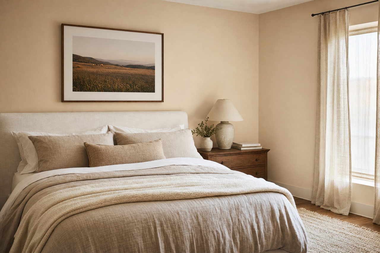 Clay Angel by Valspar on interiors