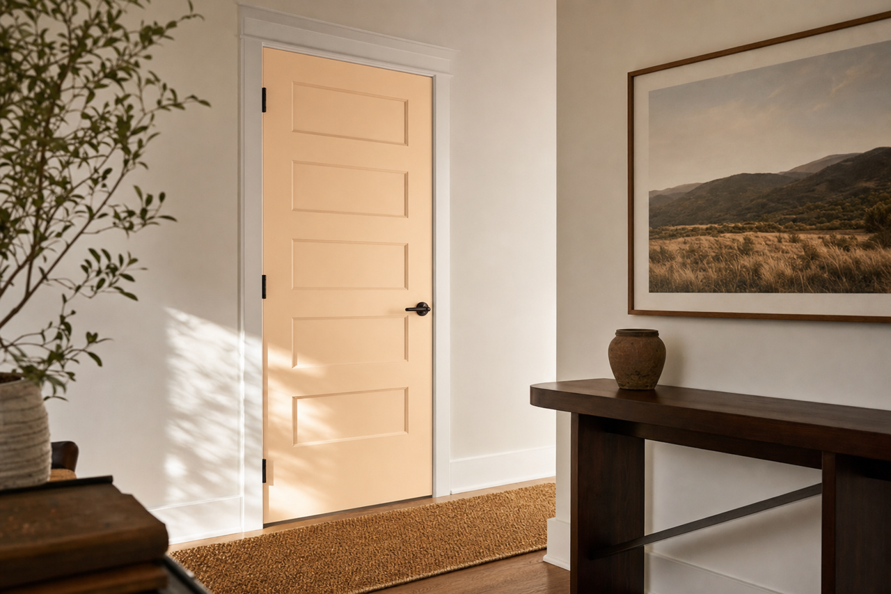 Elitist by Valspar on interior-doors