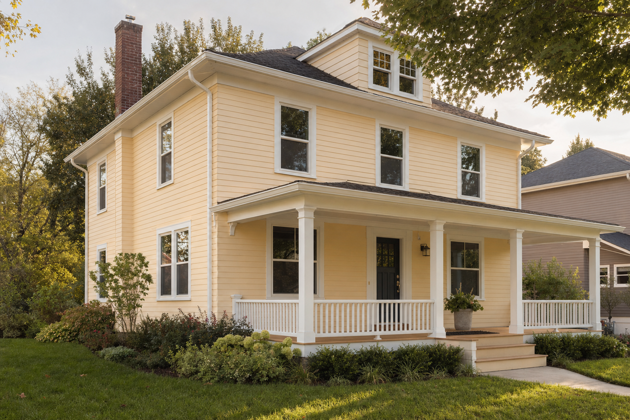 Basket by Valspar on exterior