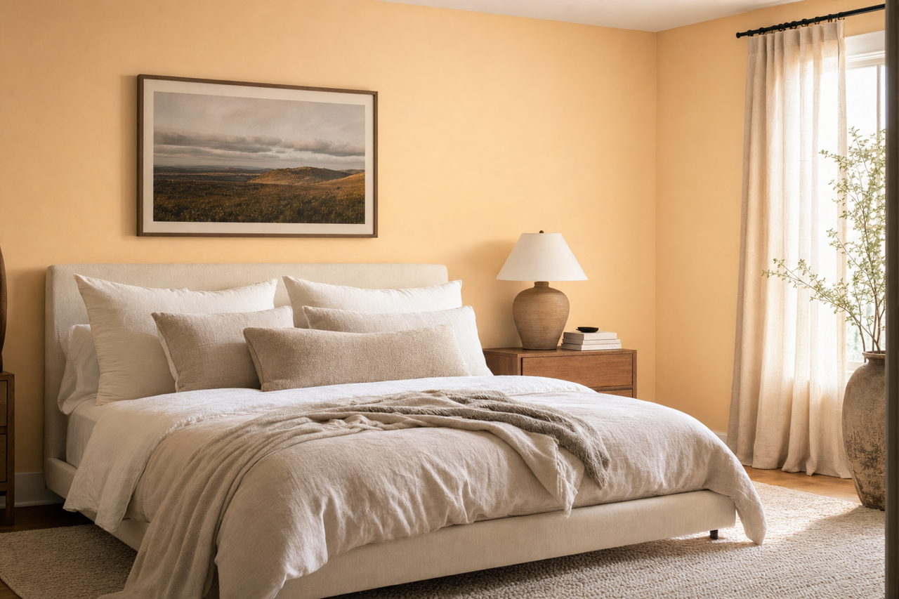 Basket by Valspar on interiors