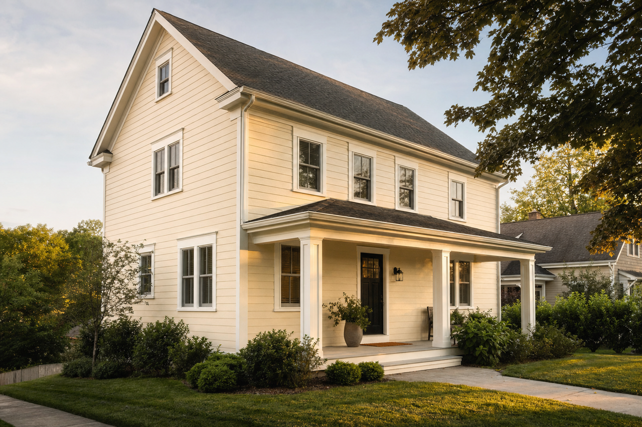 Thistle Seed by Valspar on exterior
