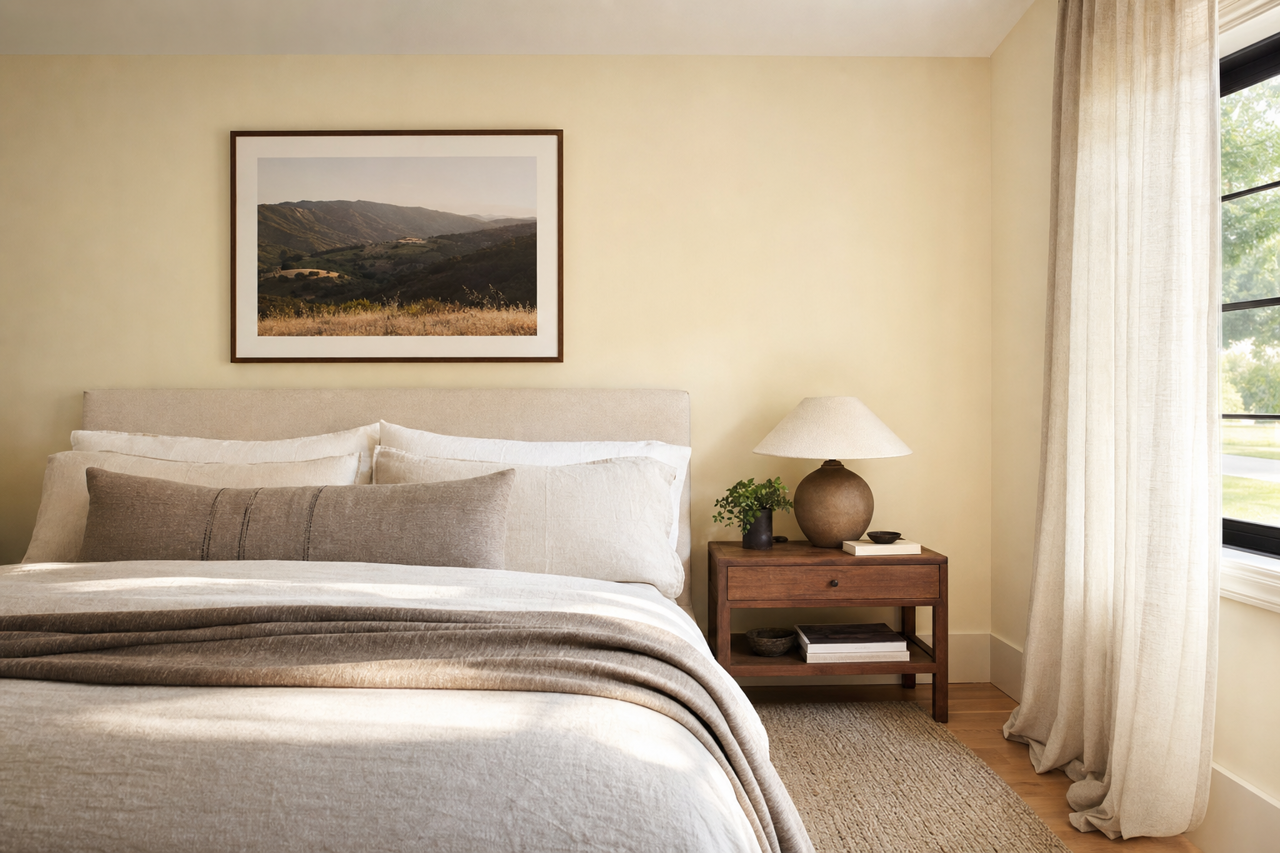 Barcelona White by Valspar on interiors