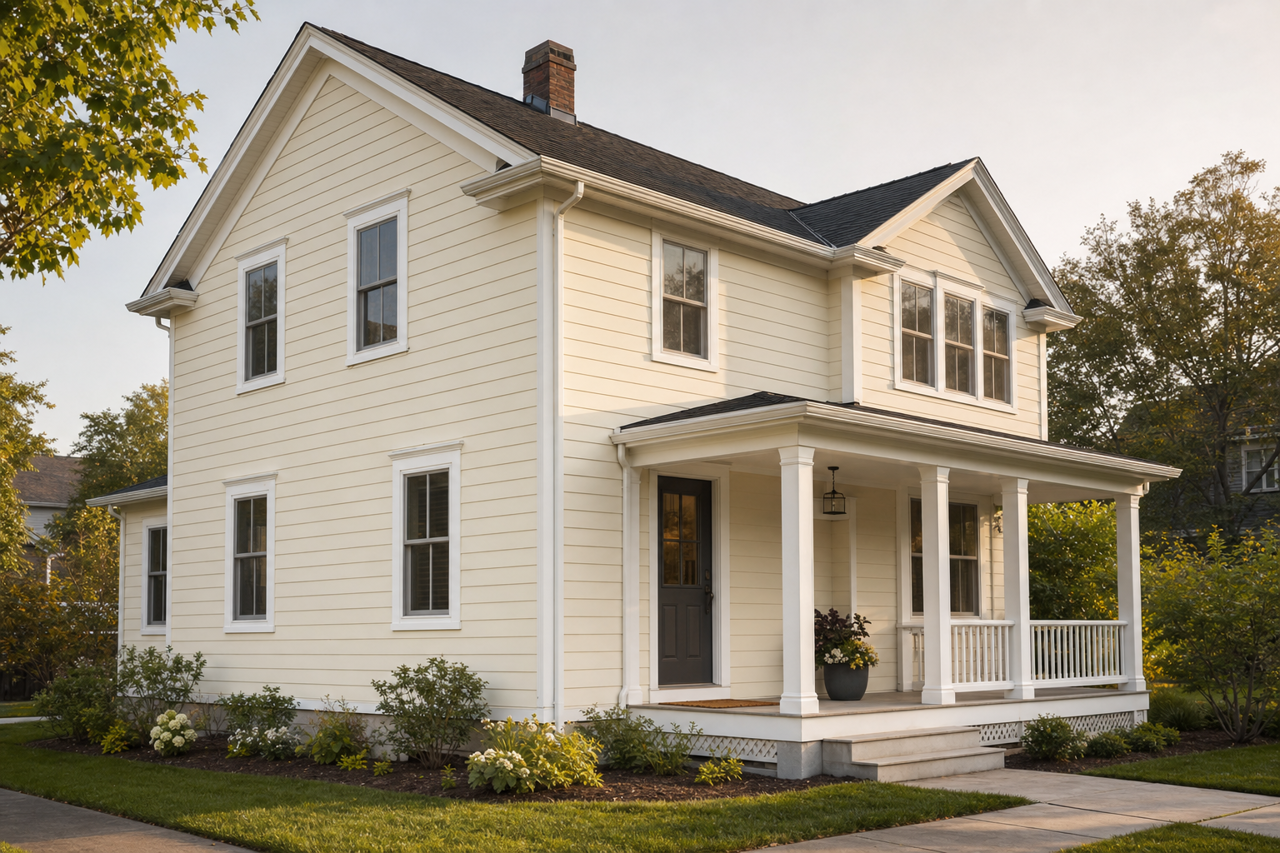 Romano by Valspar on exterior