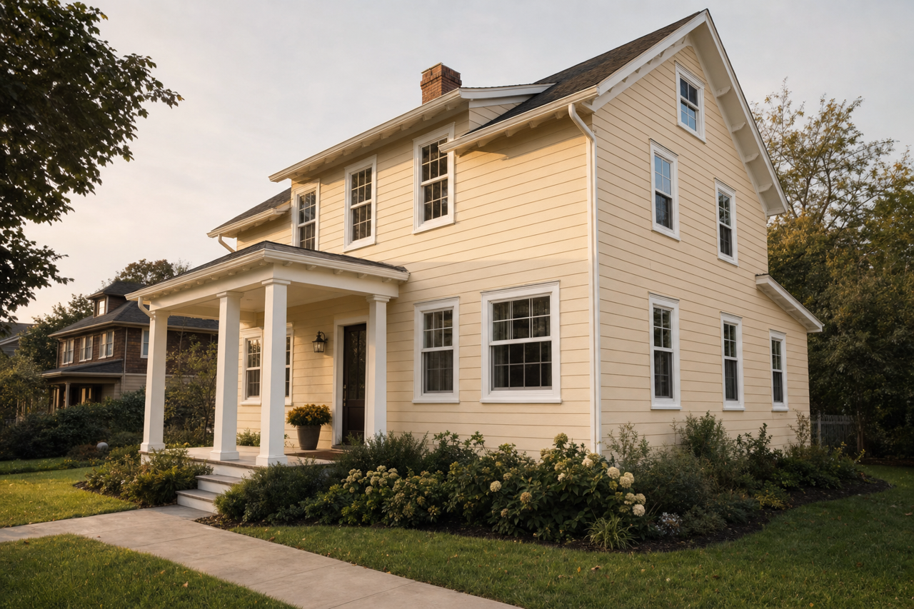 A True Antique by Valspar on exterior
