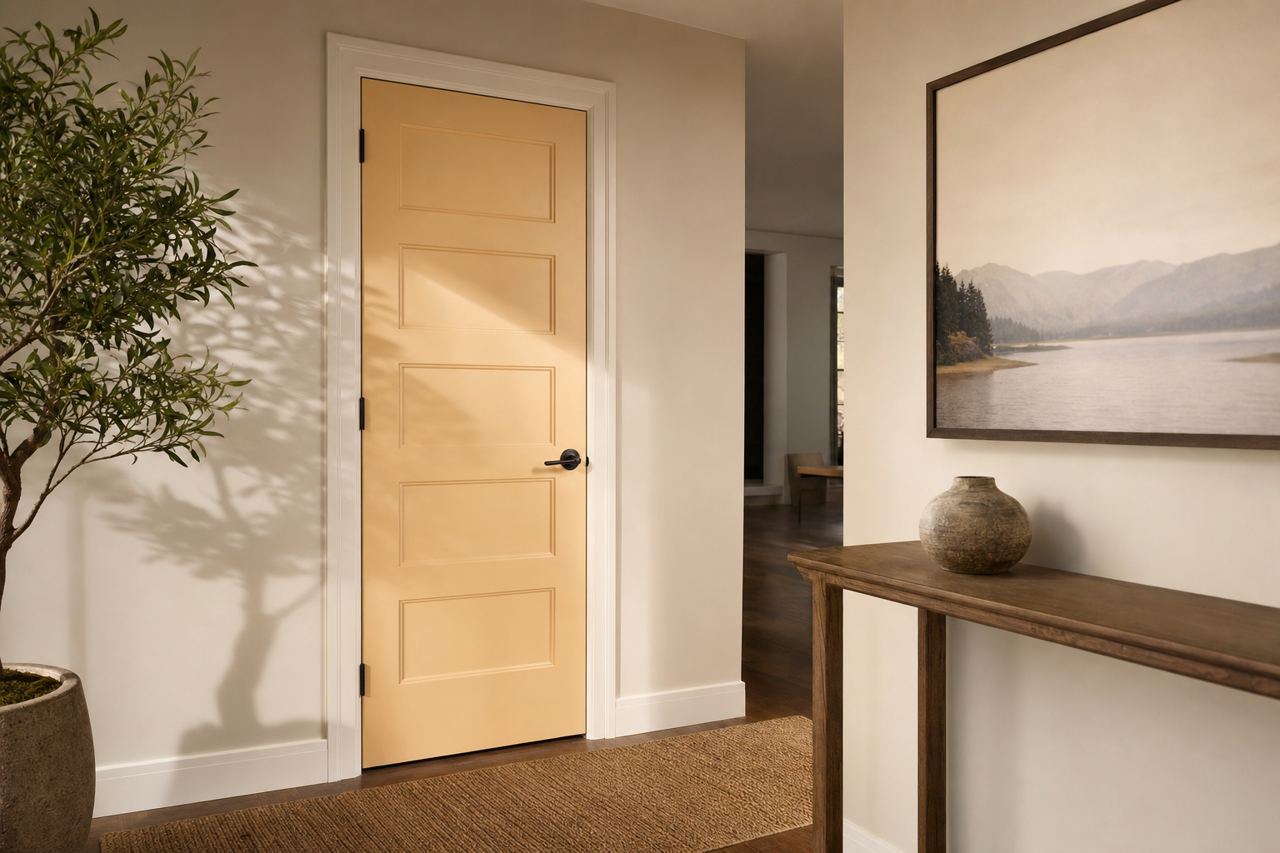 A True Antique by Valspar on interior-doors