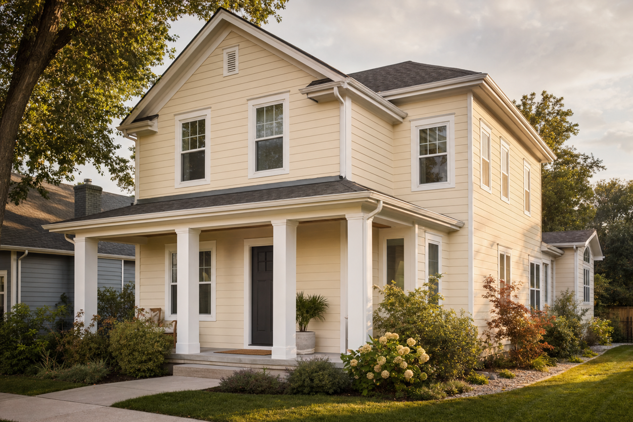 Unforgettable by Valspar on exterior