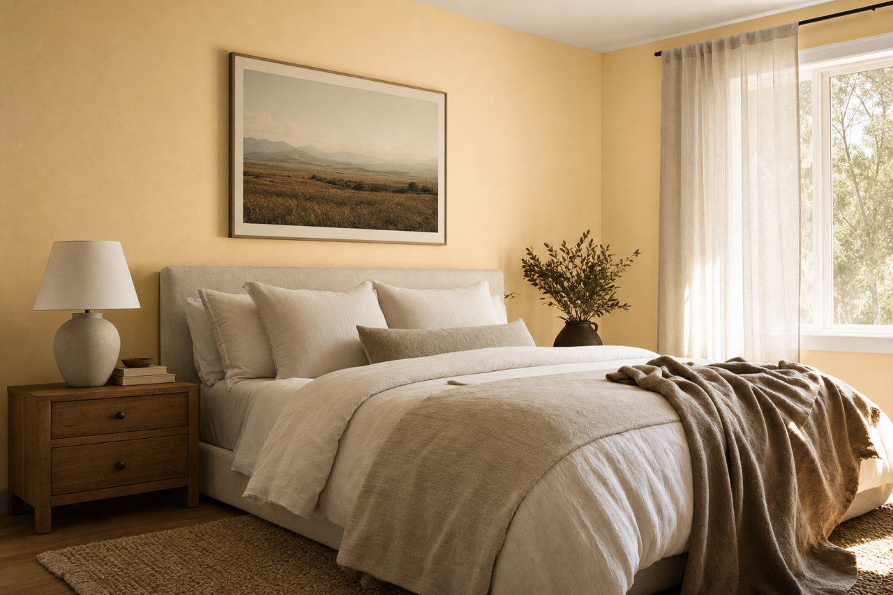 Veranda Ivory by Valspar on interiors