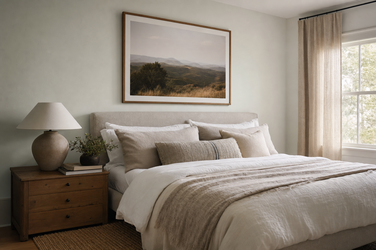 White Sash by Valspar on interiors