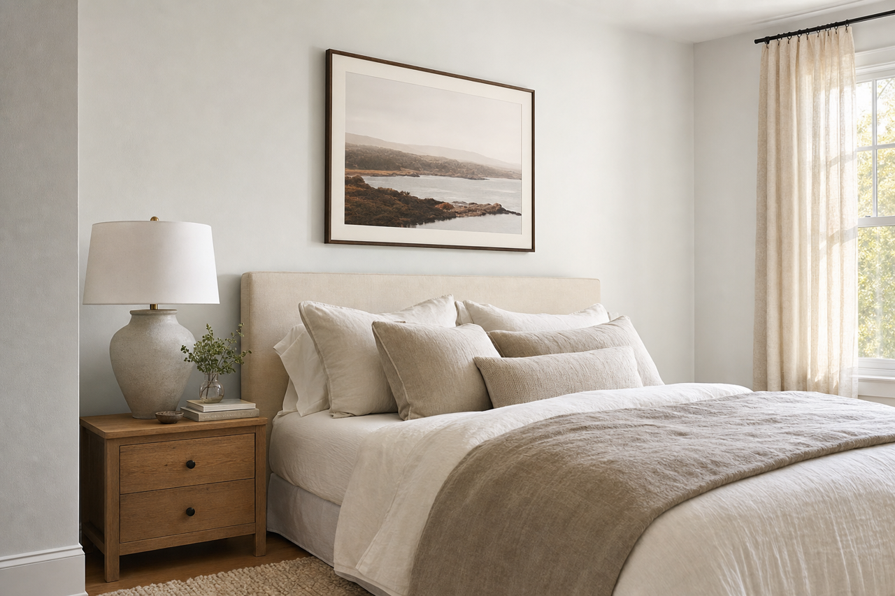 Silver Dust by Valspar on interiors