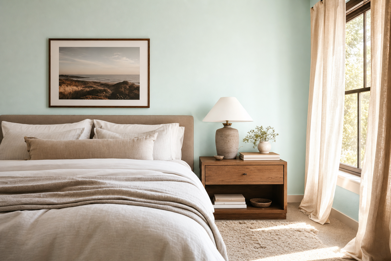 Cool Elegance by Valspar on interiors