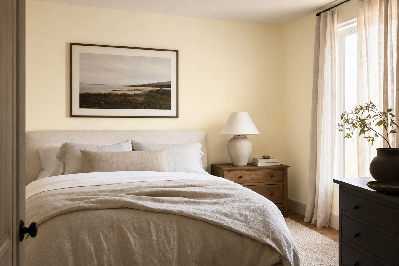 Betsy's Linen by Valspar on interiors