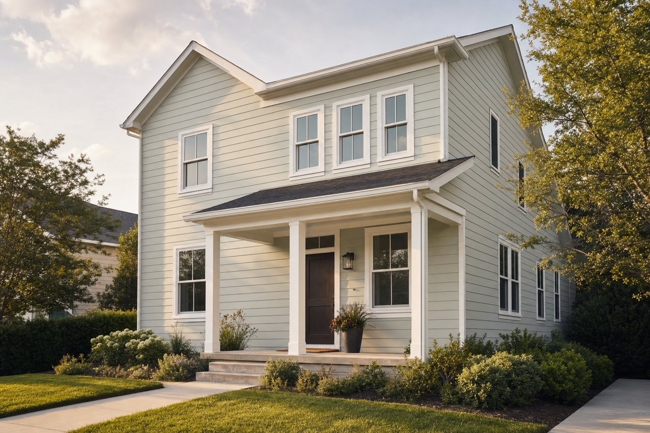 Oxygen White by Valspar on exterior