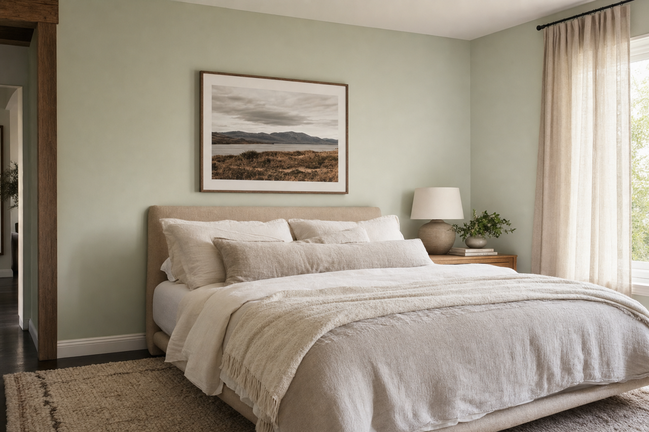 Oxygen White by Valspar on interiors