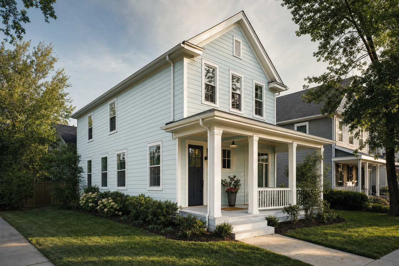 Sweet Leaf by Valspar on exterior