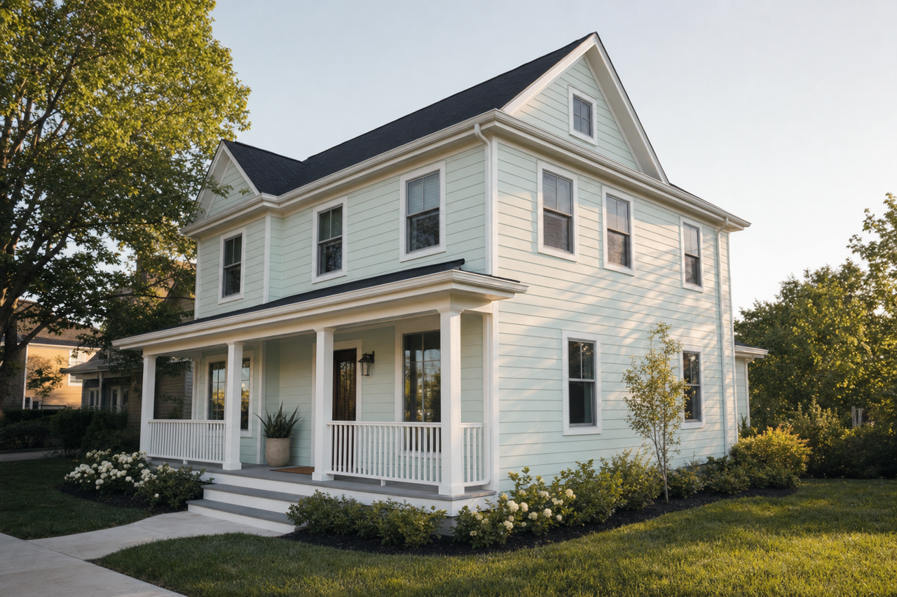 Pianissimo by Valspar on exterior