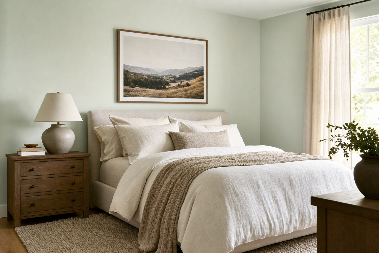 Pianissimo by Valspar on interiors