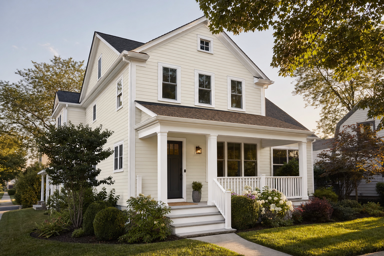 Summer Eclipse by Valspar on exterior