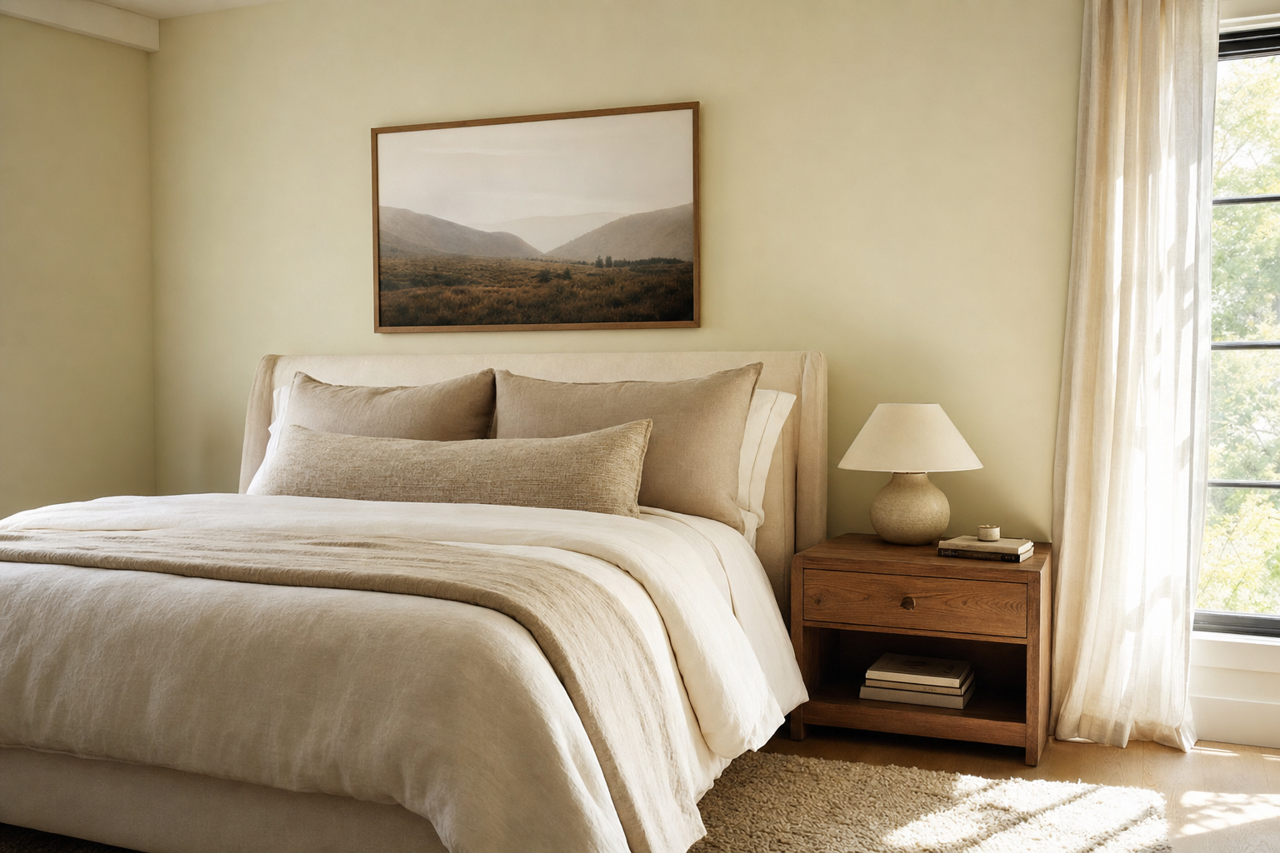 Summer Eclipse by Valspar on interiors