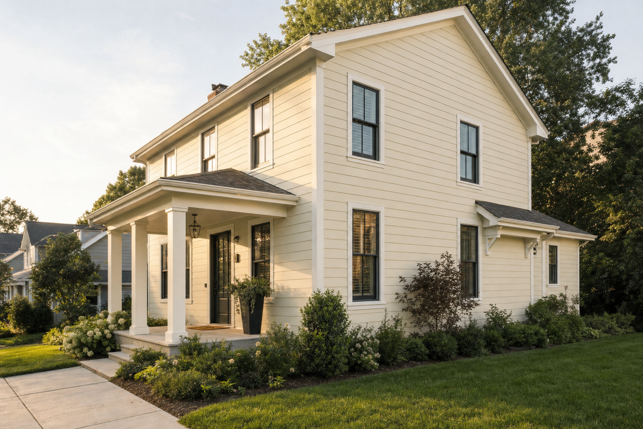 Hemingway by Valspar on exterior
