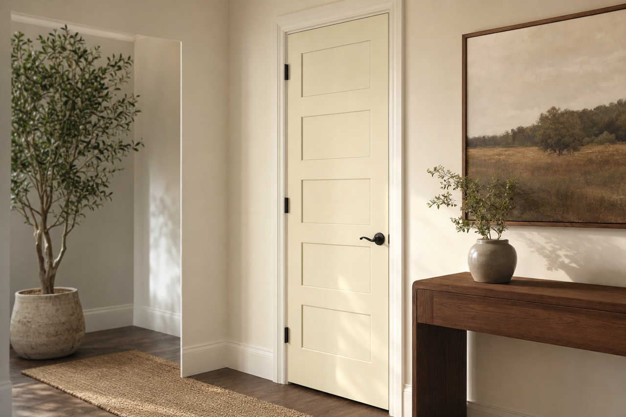 Decadent by Valspar on interior-doors