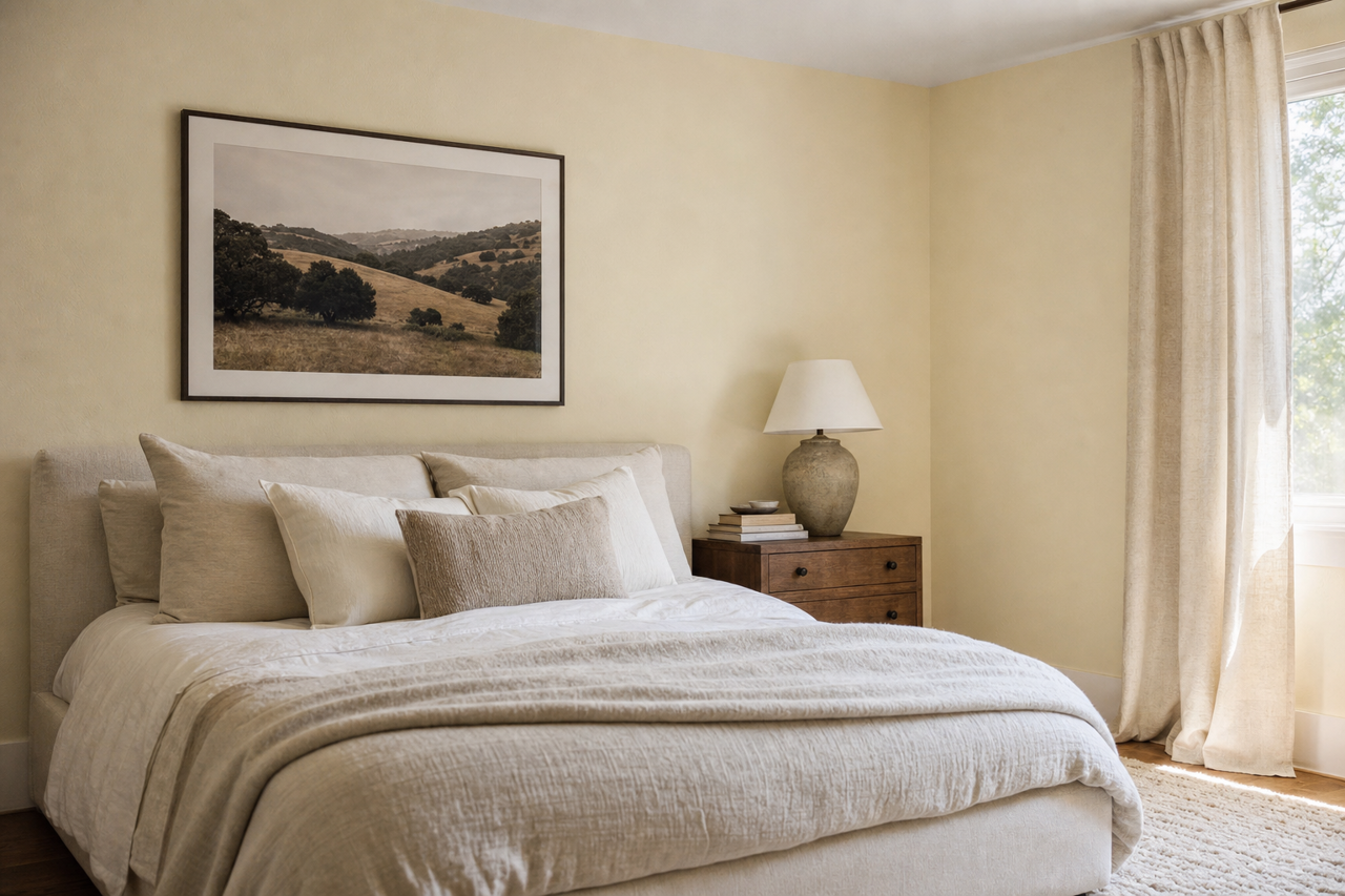 Presidential White by Valspar on interiors