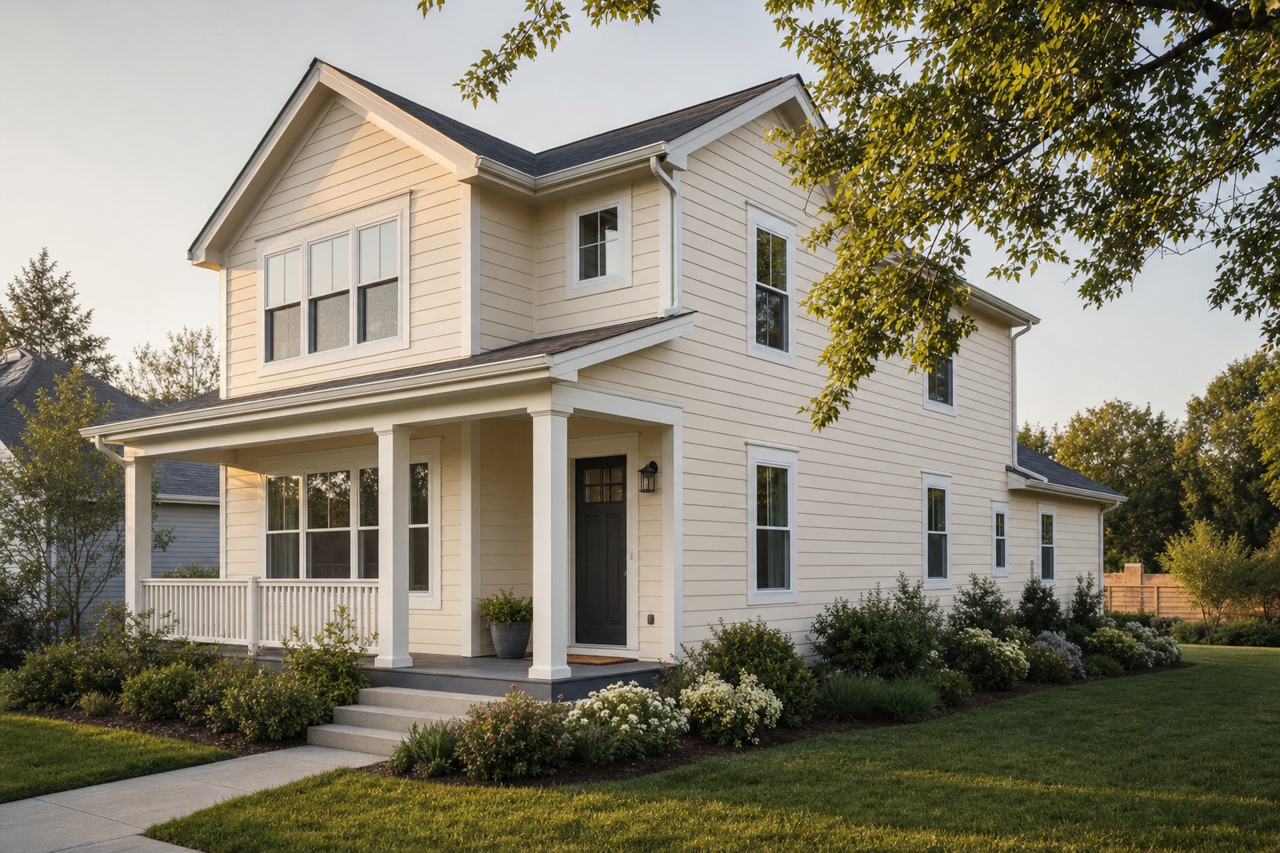 Mystique by Valspar on exterior
