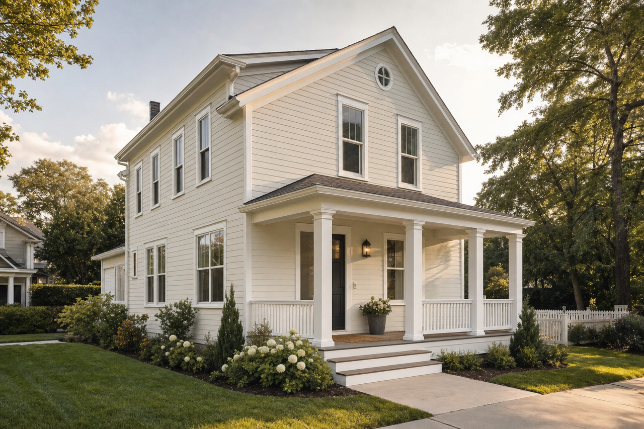 Summer Gray by Valspar on exterior