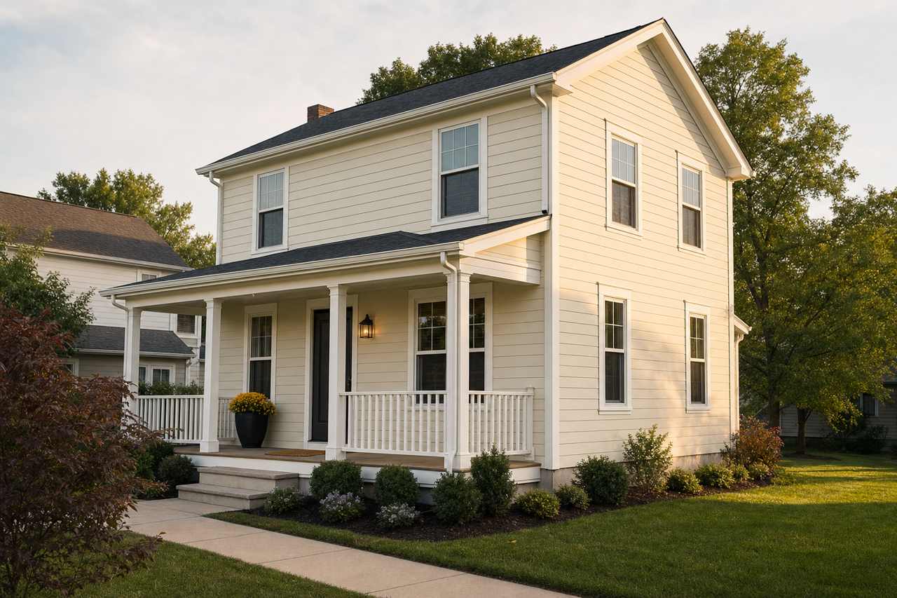 Mineral Ash by Valspar on exterior