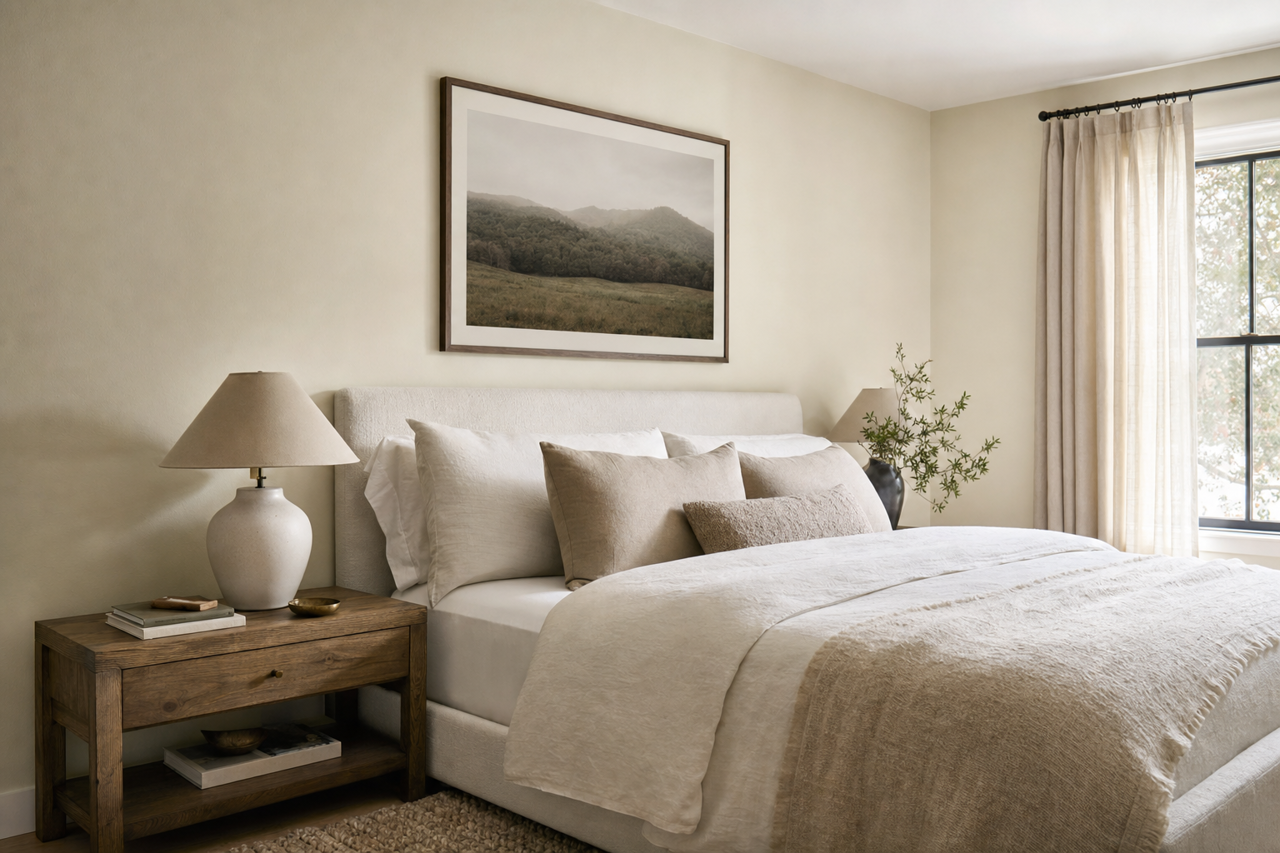 Mineral Ash by Valspar on interiors