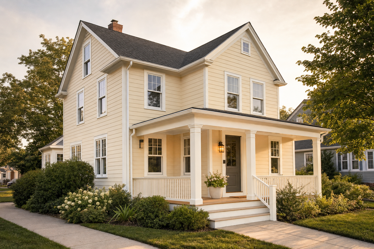 Totten's Inlet by Valspar on exterior