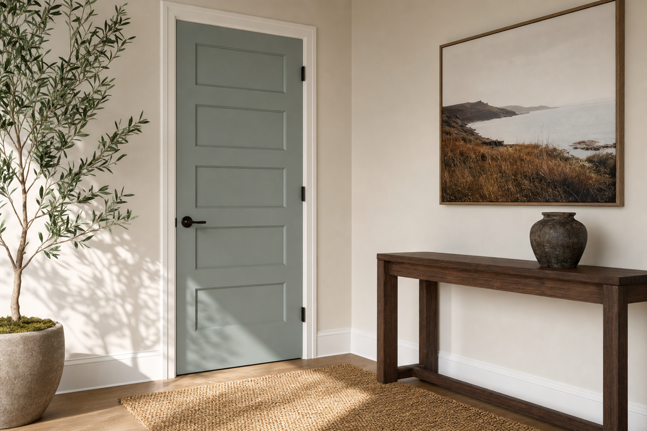 Sioux by Benjamin Moore on interior-doors