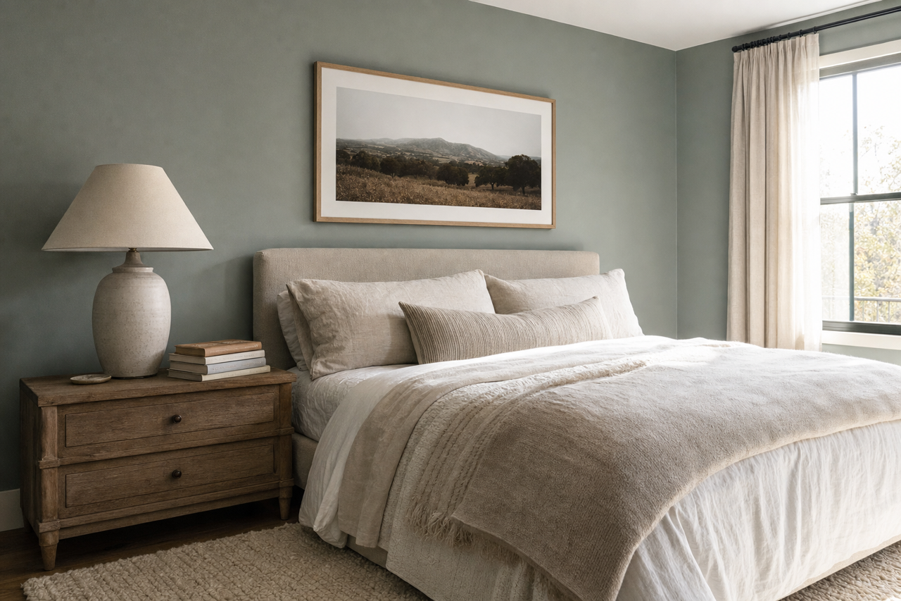 Sioux by Benjamin Moore on interiors
