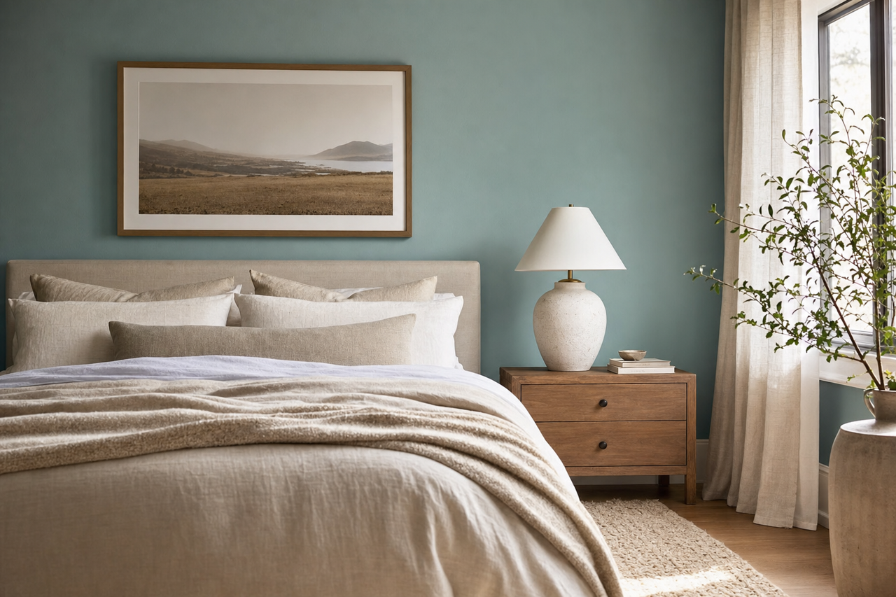 Boca by Benjamin Moore on interiors