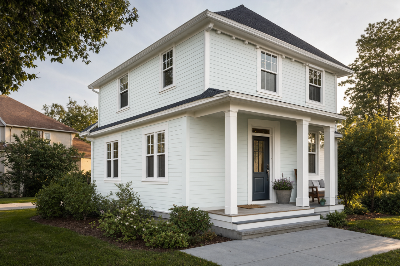 In Your Eyes by Benjamin Moore on exterior