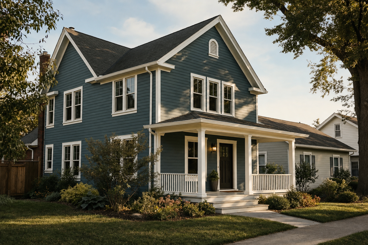 Vanderberg by Benjamin Moore on exterior