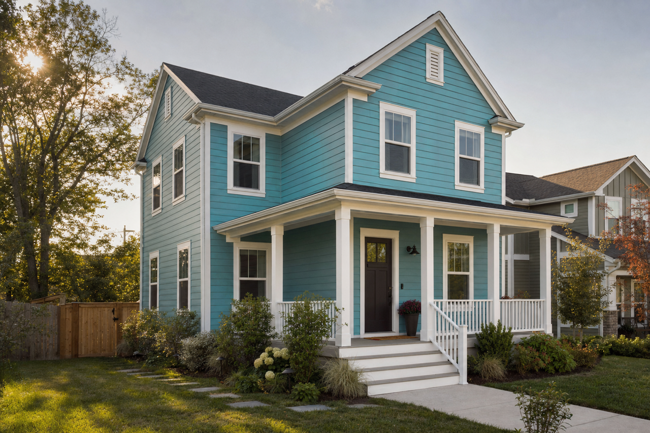 Santa Clara by Benjamin Moore on exterior