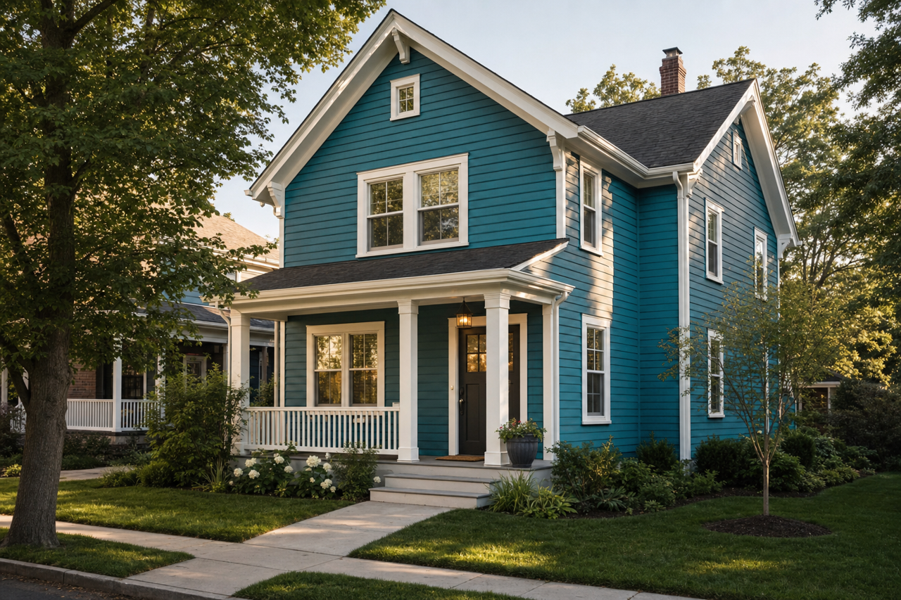 Varsity by Benjamin Moore on exterior