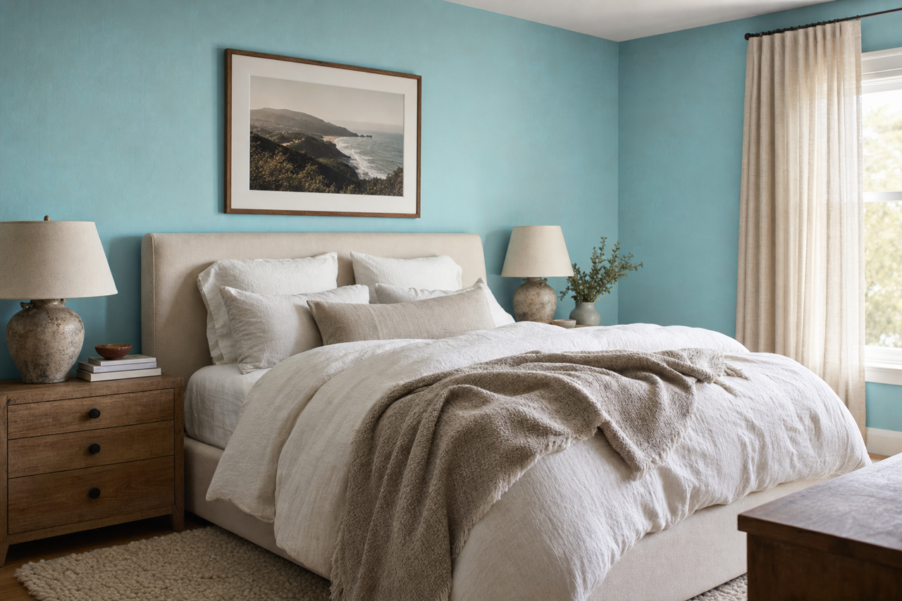Rhythm by Benjamin Moore on interiors