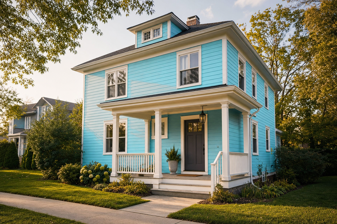 Madison Avenue by Benjamin Moore on exterior