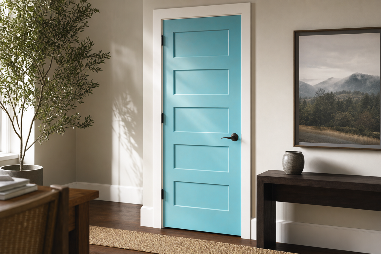 Madison Avenue by Benjamin Moore on interior-doors