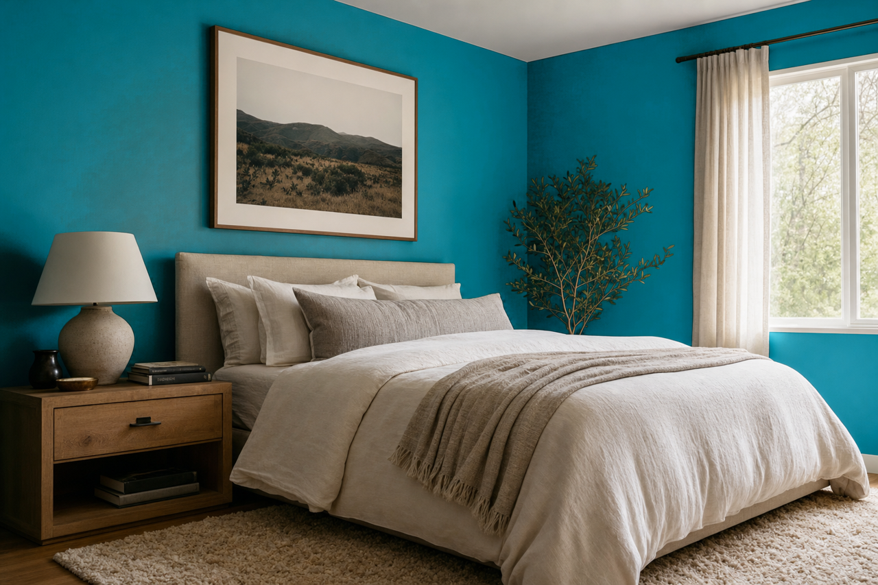 Pacific Palisades by Benjamin Moore on interiors
