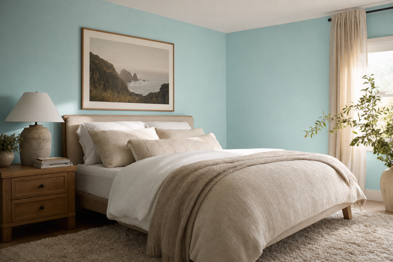 Skyscraper by Benjamin Moore on interiors