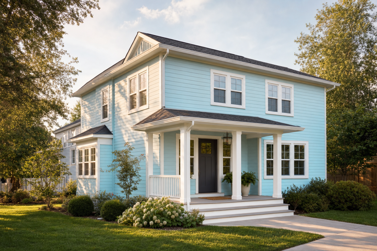 Delano by Benjamin Moore on exterior