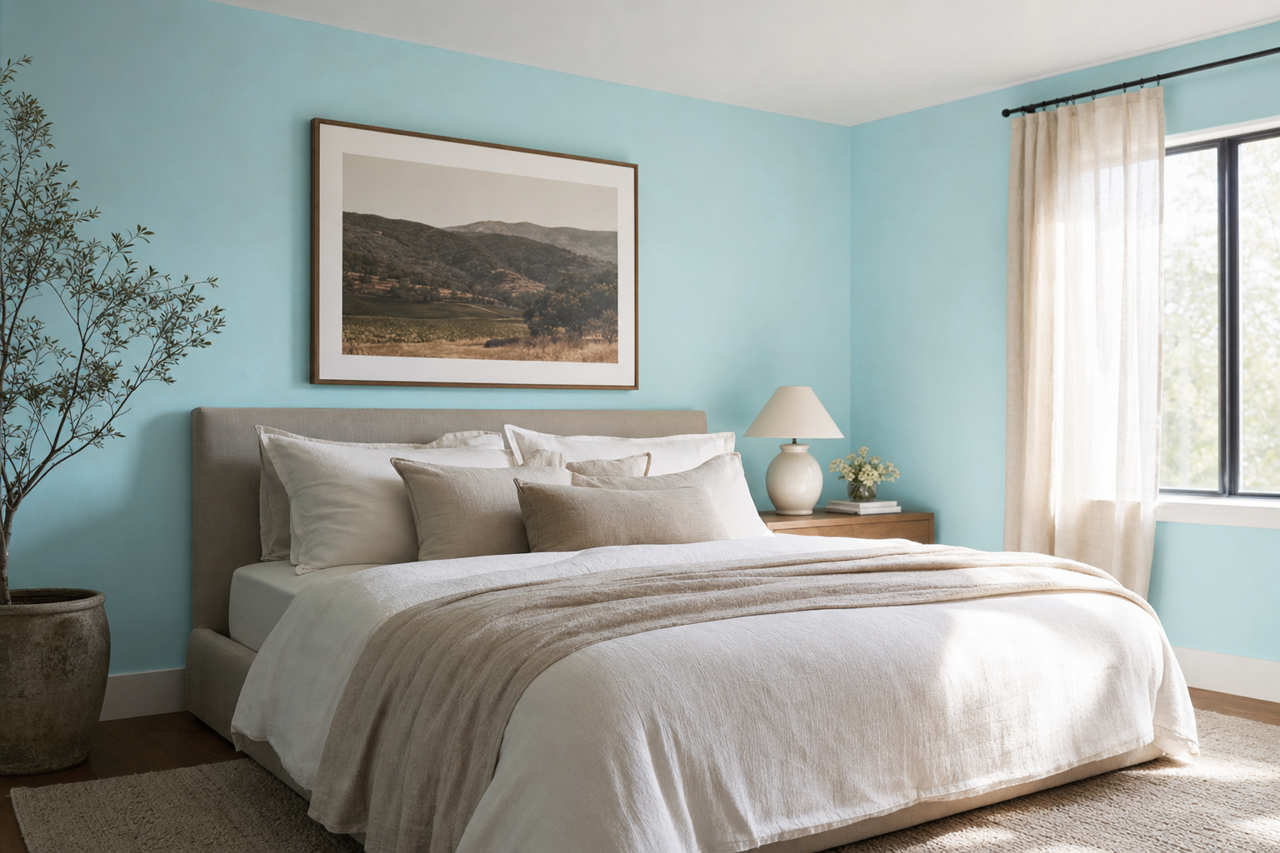 Delano by Benjamin Moore on interiors