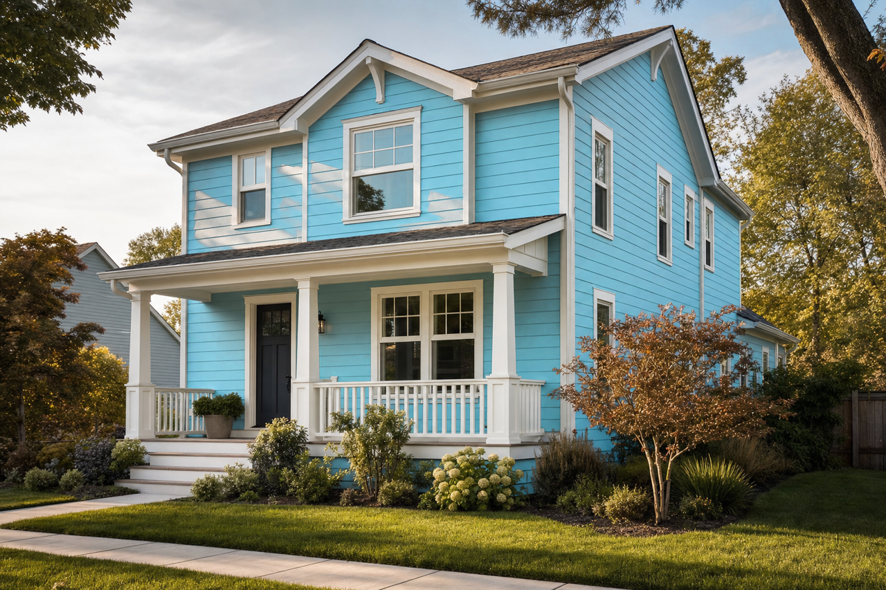 Graceful by Benjamin Moore on exterior